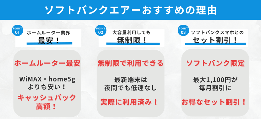 ソフトバンクエアーの悪い評判・口コミは本当なのか独自調査