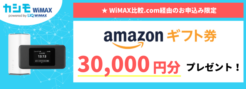 30,000円キャッシュバックキャンペーン